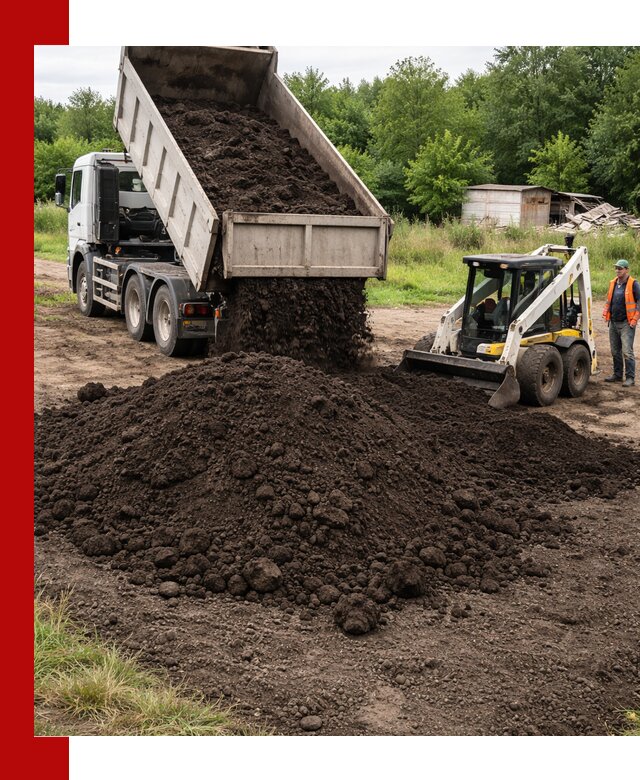 Поставка плодородной земли с доставкой самосвалом в Мичуринске