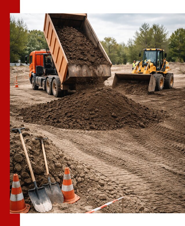 Поставка и доставка планировочного грунта в Мичуринске