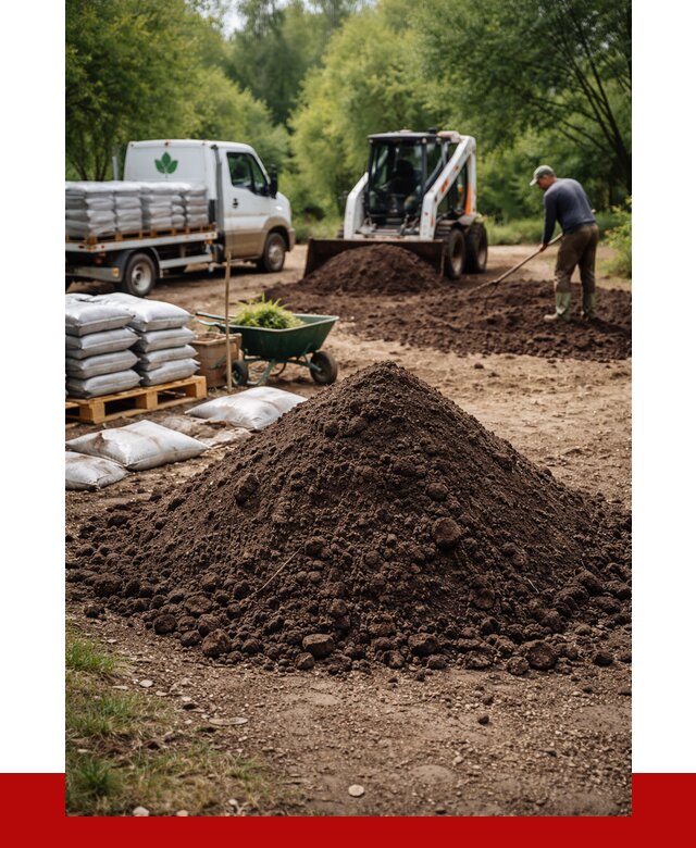 Грунт для озеленения с доставкой в Мичуринске от 1864 р. | ПРОНЕРУДМчр