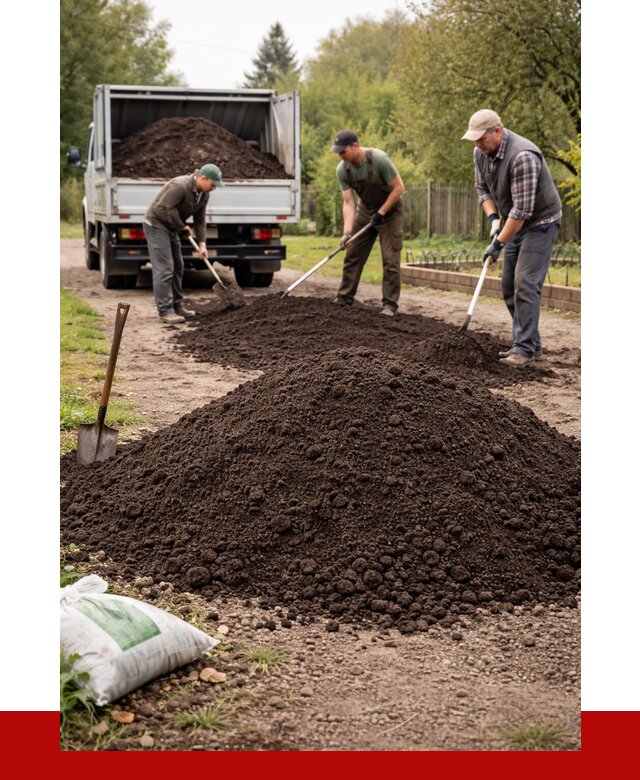 Купить землю для огорода в Мичуринске от 3313 р./куб | ПРОНЕРУДМчр