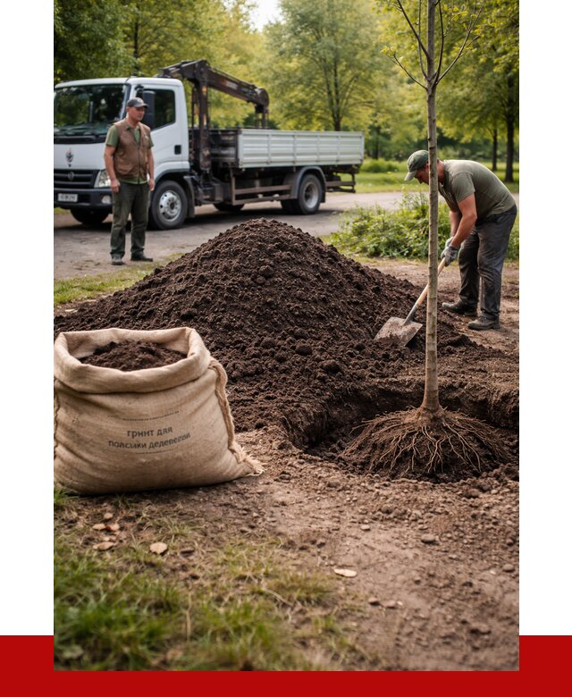 Грунт для посадки деревьев в Мичуринске от 1242 р. | ПРОНЕРУДМчр