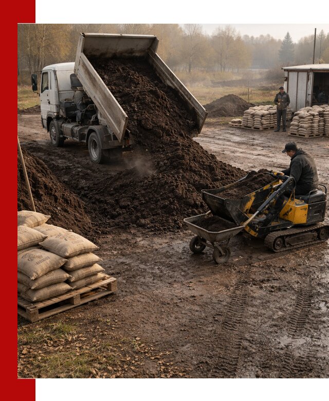 Кислый торф в доставке по выгодным ценам в Мичуринске