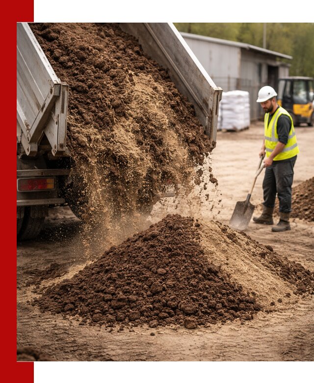 Доставка торфо-песчаной смеси в Мичуринске для строительства и озеленения