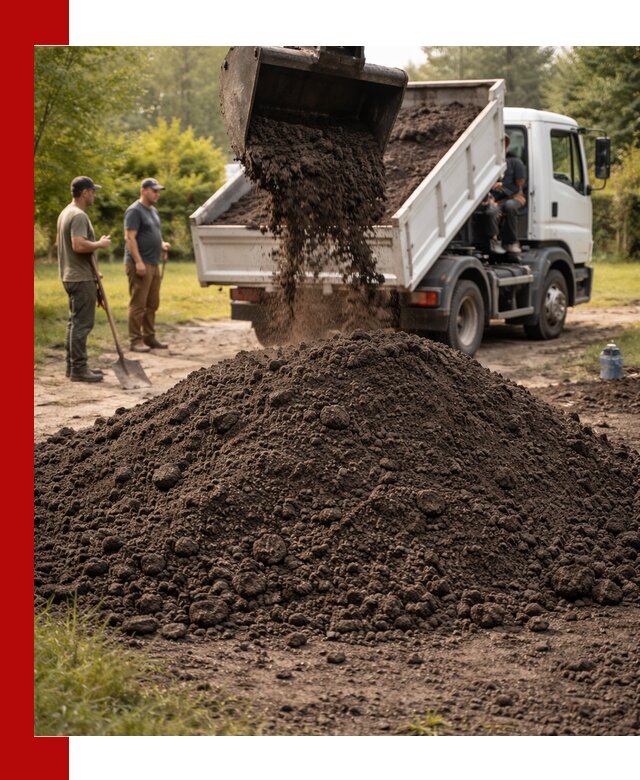 Доставка и продажа чернозема в Мичуринске оптом и в розницу