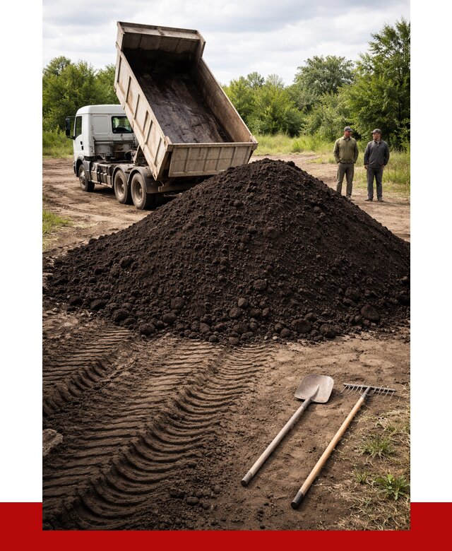 Купить чернозем навалом в Мичуринске от 1242 р. за куб | ПРОНЕРУДМчр