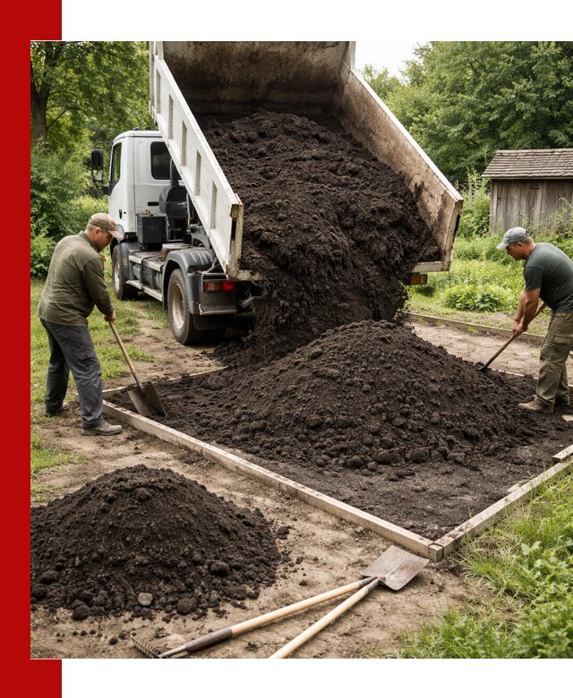 Купить чистый чернозем для огорода с доставкой в Мичуринске