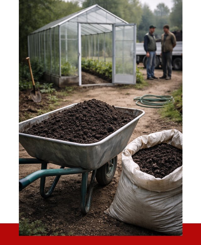 Чернозем для теплицы в Мичуринске с доставкой от 1553 р. | ПРОНЕРУДМчр