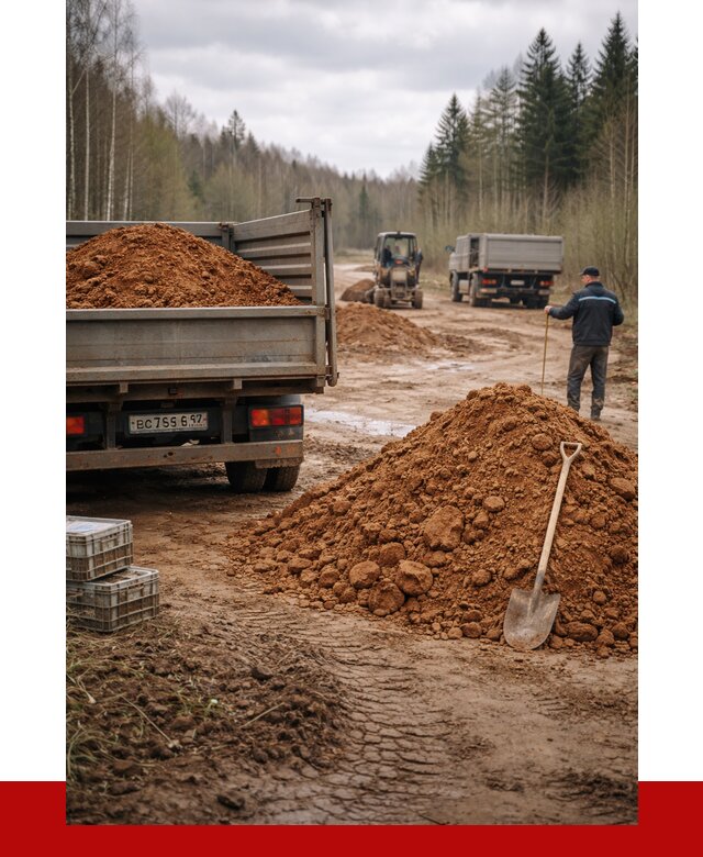 Глина и суглинки в Мичуринске от 4659 р. за куб | ПРОНЕРУДМчр