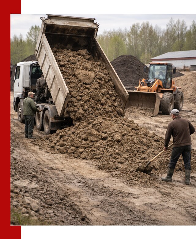 Доставка глин и суглинков в Мичуринске оптом и вкрай