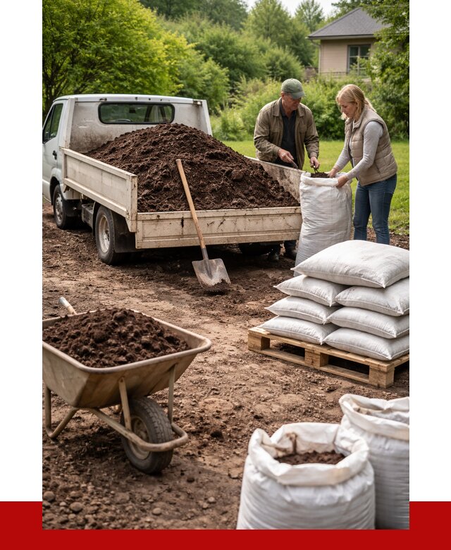 Перегной в мешках с доставкой в Мичуринске от 2278 р. | ПРОНЕРУДМчр
