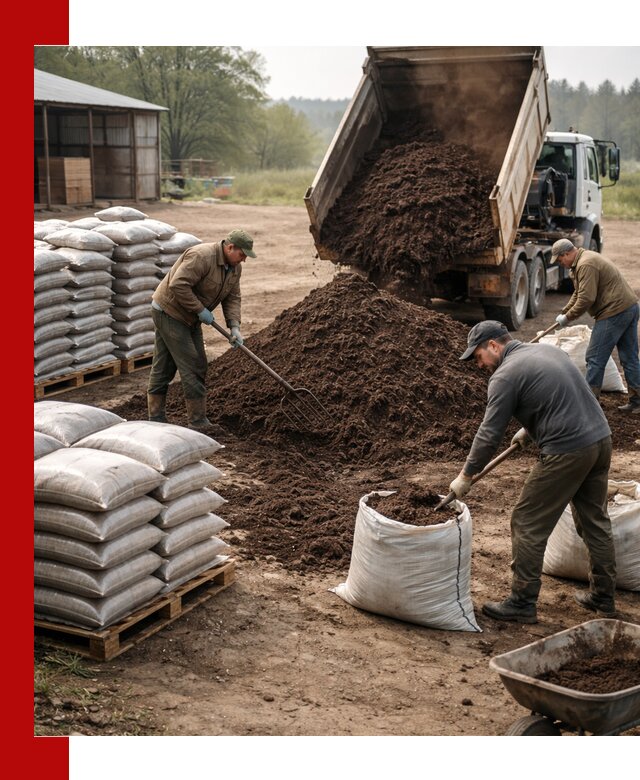Доставка компоста оптом и в розницу в Мичуринске
