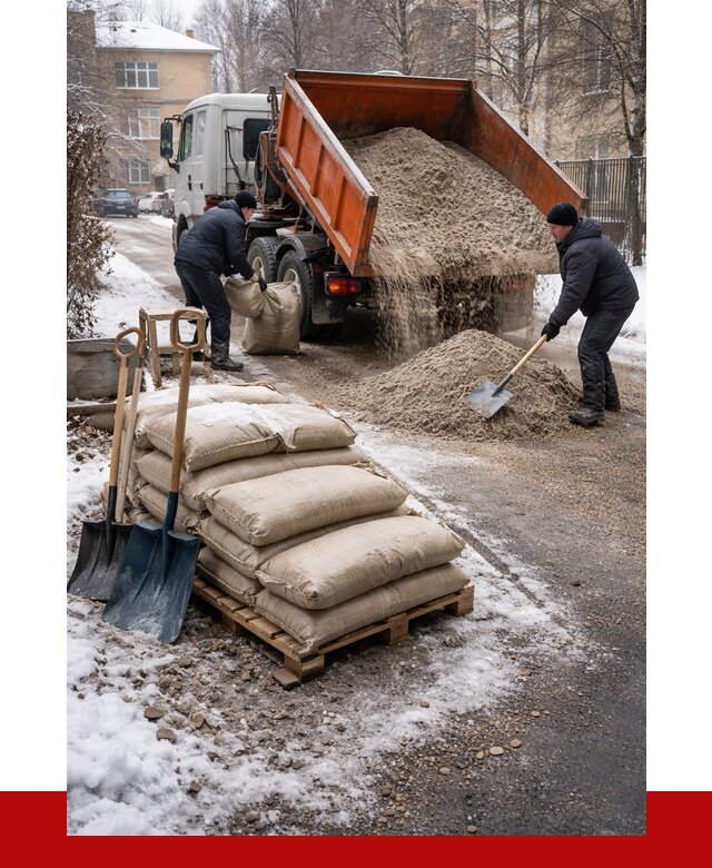 Противогололедные материалы оптом в Мичуринске от 4349 р. | ПРОНЕРУДМчр