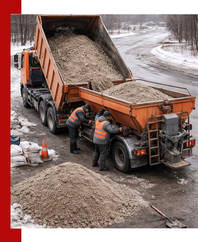 Поставка и вывоз пескосоля в Мичуринске оптом и в розницу