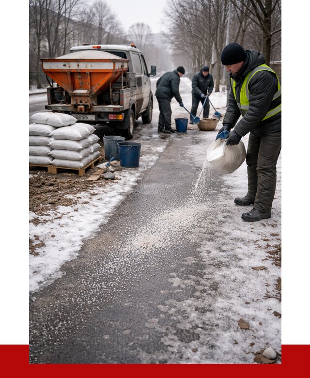 Реагент против гололеда в Мичуринске с доставкой от 4659 р. | ПРОНЕРУДМчр