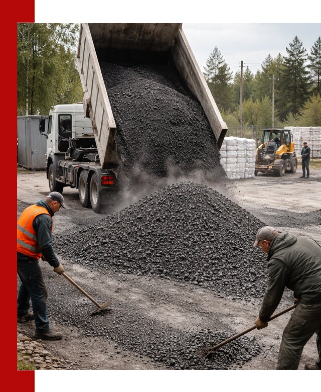 Доставка и продажа асфальтного гранулята в Мичуринске