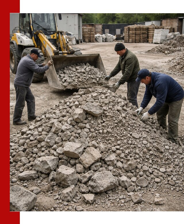 Демонтаж и вывоз бой бетона в Мичуринске