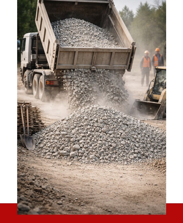 Купить дробленый бетон в Мичуринске от 1760 р./куб | ПРОНЕРУДМчр