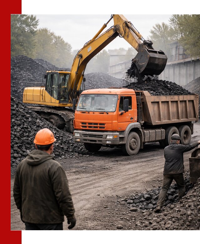 Доставка угля автотранспортом в Мичуринске быстро и выгодно