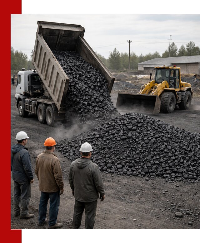 Доставка угля антрацита в Мичуринске с самосвалами и погрузкой