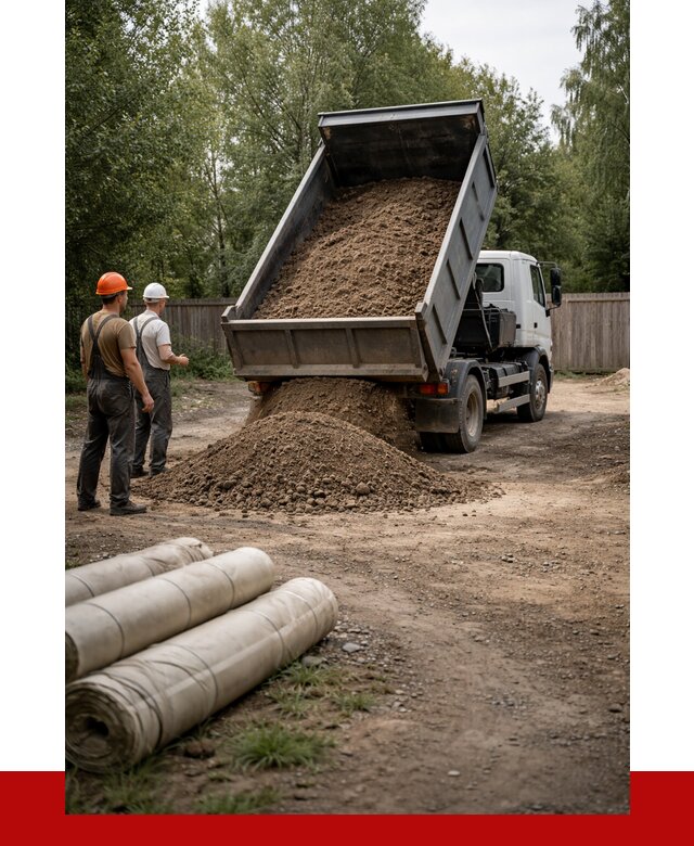 Доставка сыпучих материалов самосвалом в [cvi] от 4349 р. | ПРОНЕРУДМчр