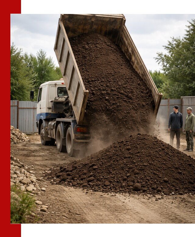 Доставка самосвалом 10 кубов в Мичуринске быстро и надёжно