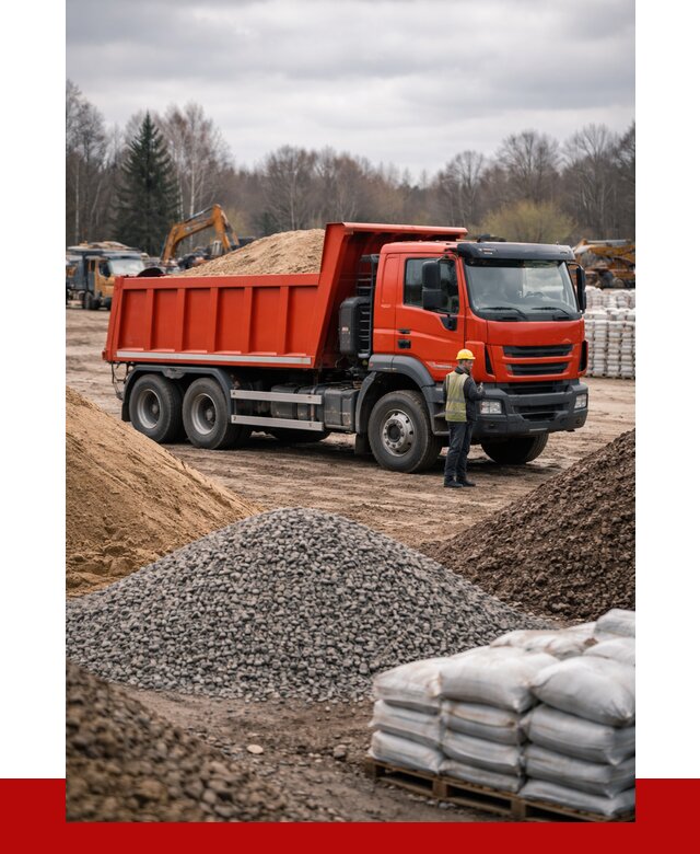 Доставка самосвалом 25 кубов в Мичуринске от 7766 р. | ПРОНЕРУДМчр