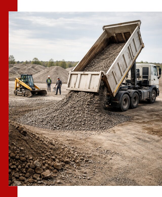 Доставка самосвалом 25 м³ в Мичуринске быстро и надежно