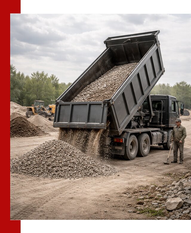 Доставка самосвалом 30 м3 по выгодным ценам в Мичуринске