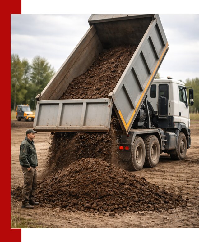 Аренда самосвала с водителем в Мичуринске для сыпучих грузов и навоза