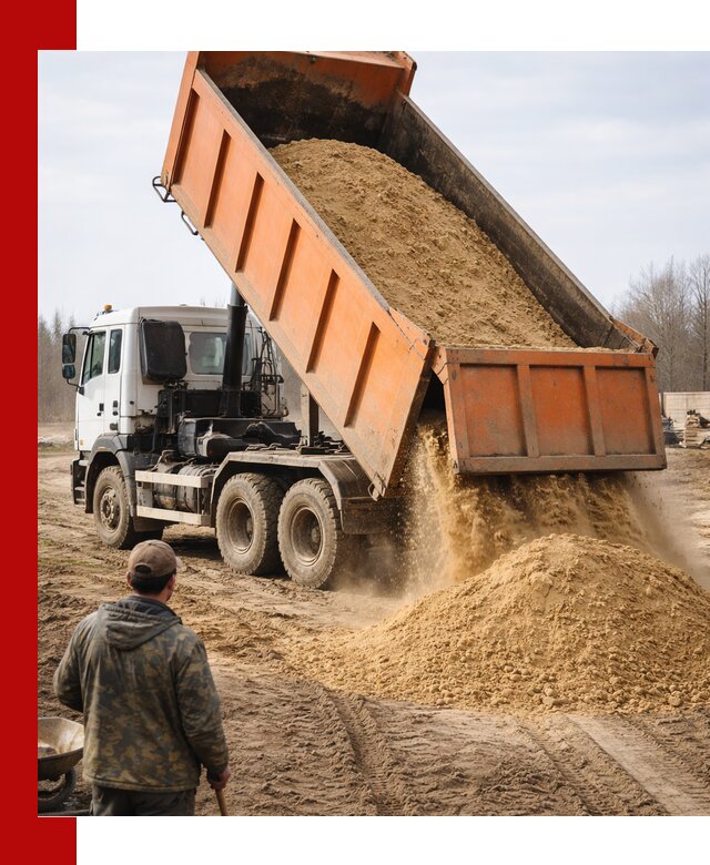 Аренда самосвала 20 тонн для перевозки грузов в Мичуринске