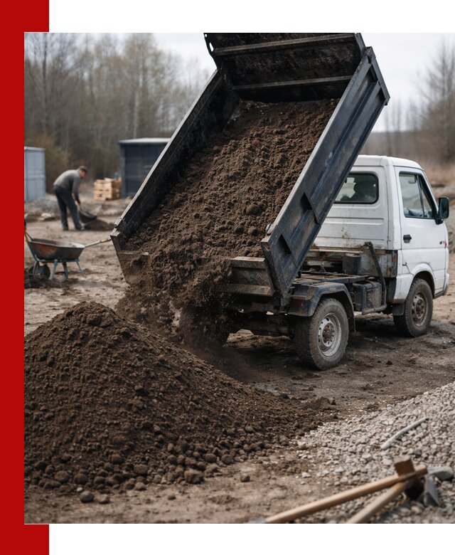 Аренда минисамосвала в Мичуринске для доставки сыпучих материалов