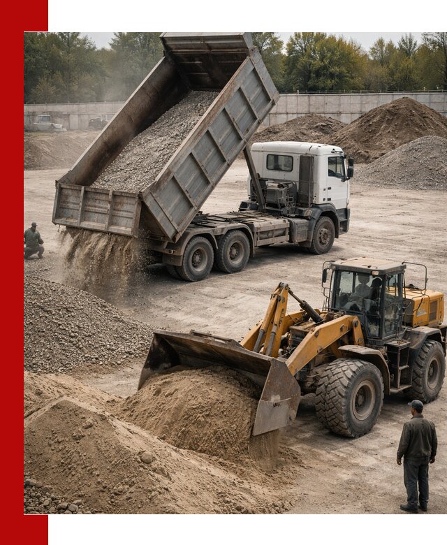 Перевозка сыпучих грузов самосвалами и бортовыми в Мичуринске