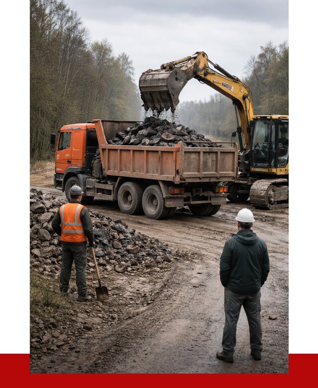Вывоз асфальта в Мичуринске от 4659 р. самосвалом ПРОНЕРУДМчр