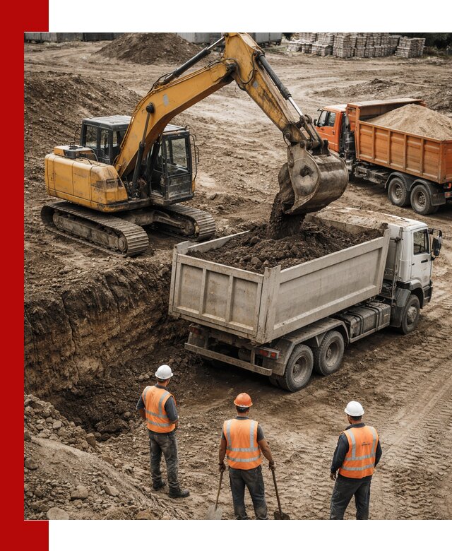 Разработка грунта для строительства и благоустройства в Мичуринске